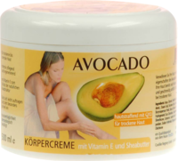 AVOCADO KÖRPERCREME Q10