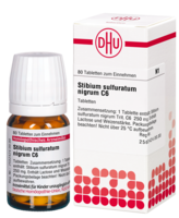 STIBIUM SULFURATUM NIGRUM C 6 Tabletten