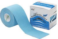 NASARA Kinesiotape 5 cmx5 m blau