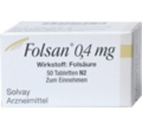 FOLSAN 0,4 mg Tabletten