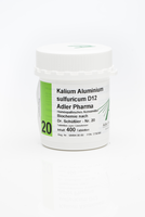 BIOCHEMIE Adler 20 Kalium aluminium sulf.D 12 Tab.