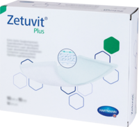 ZETUVIT Plus extrastarke Saugkompr.steril 10x10 cm