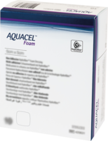 AQUACEL Foam nicht adhäsiv 5x5 cm Verband