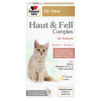 DOPPELHERZ für Tiere Haut&Fell Compl.Port.B.f.Kat.